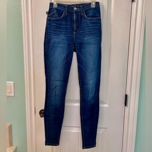 Long Denim Skinny Jeans